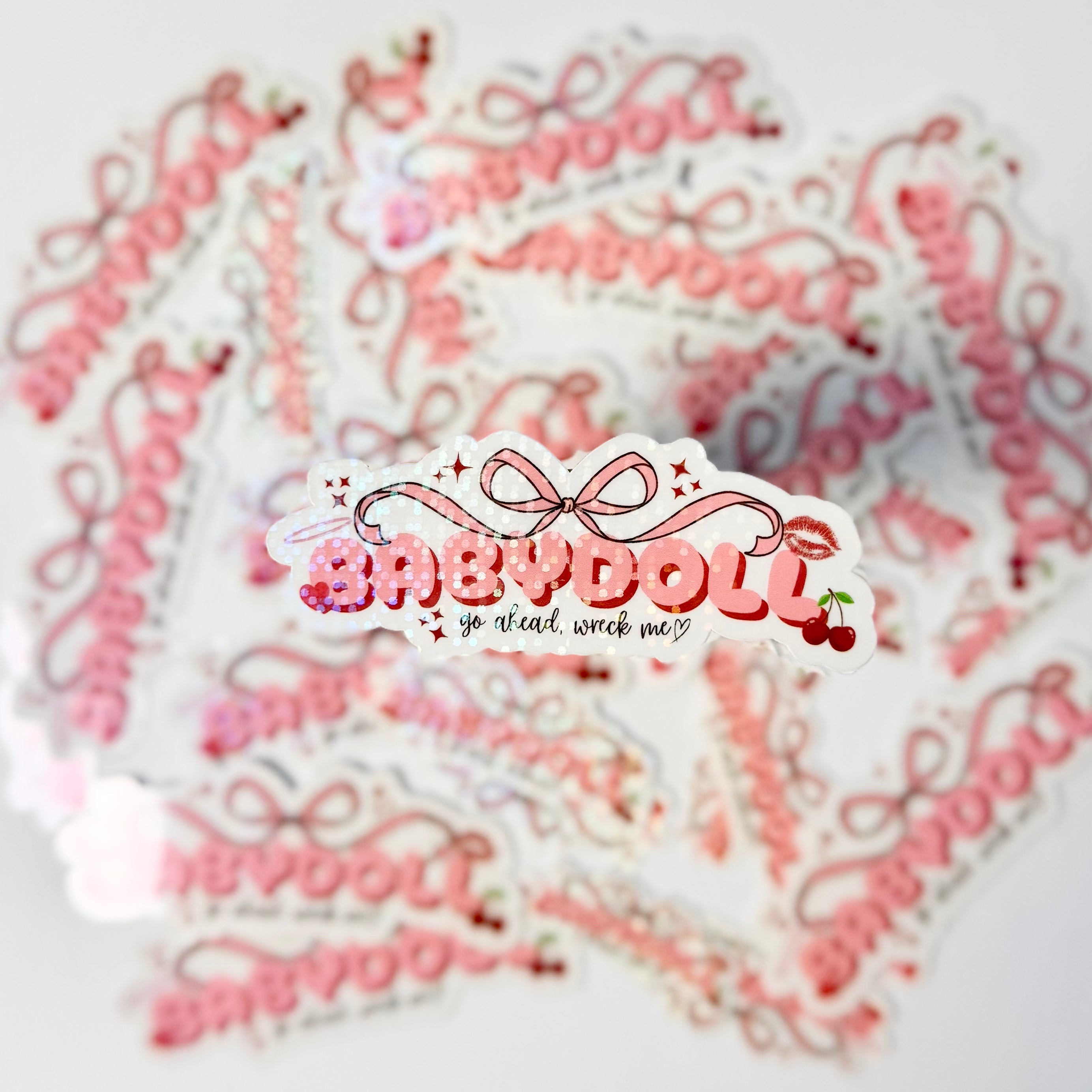 Babydoll Holographic Sticker