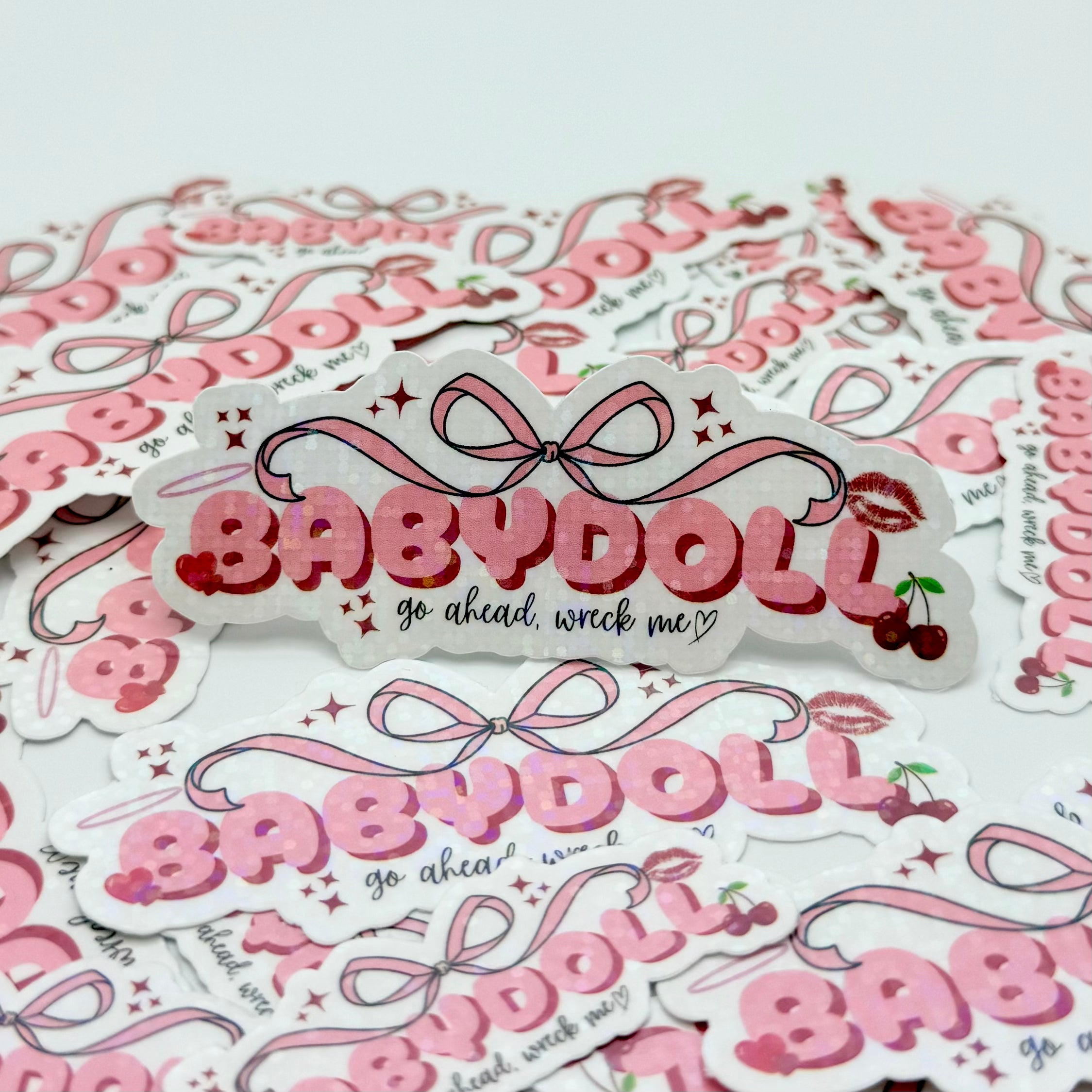 Babydoll Holographic Sticker