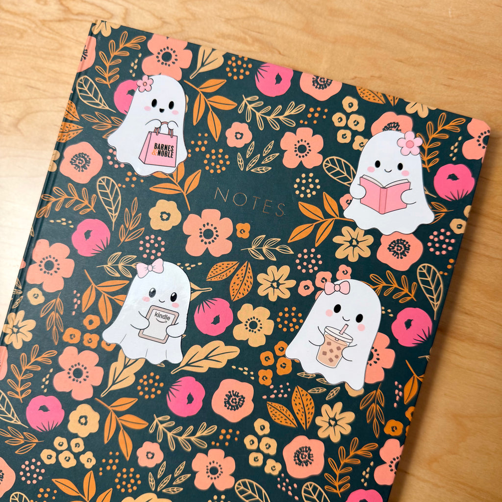 Bookish Ghosties Sticker Sheet