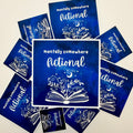 Mentally Somewhere Fictional Sticker