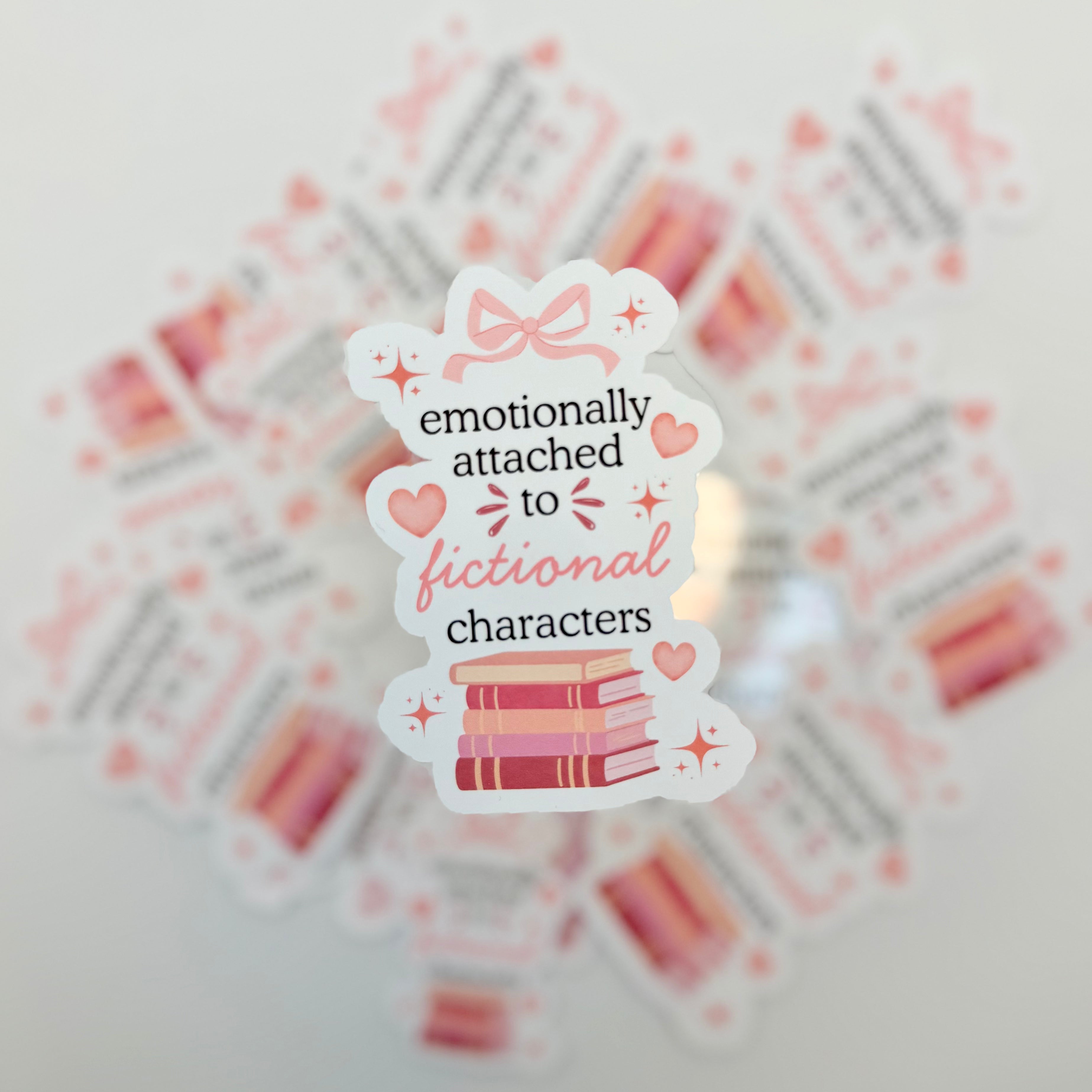 Emotionally Attached to Fictional Characters Sticker