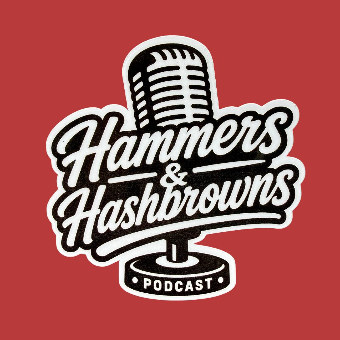 Hammers & Hashbrowns Sticker