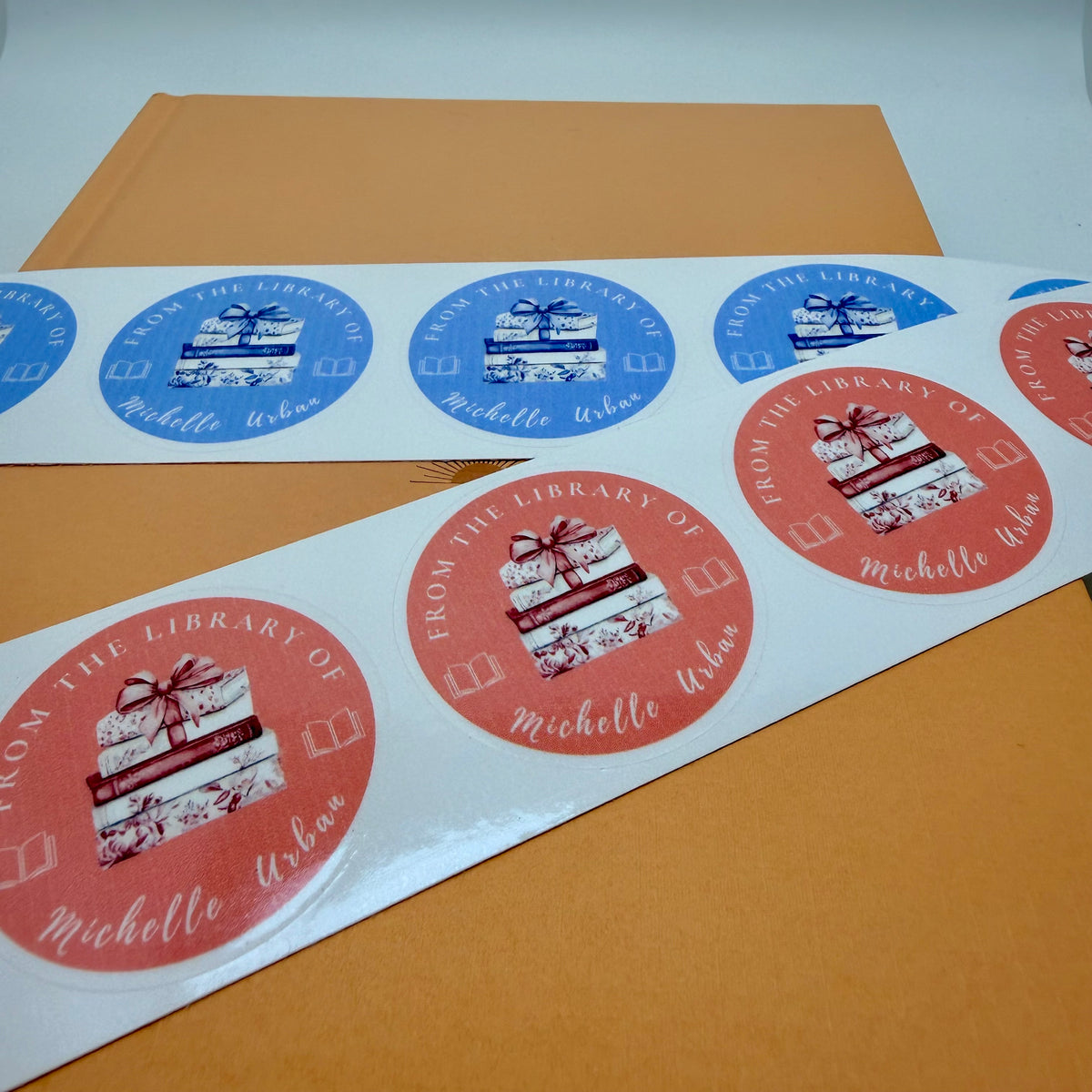 Personalized "From The Library Of" Sticker